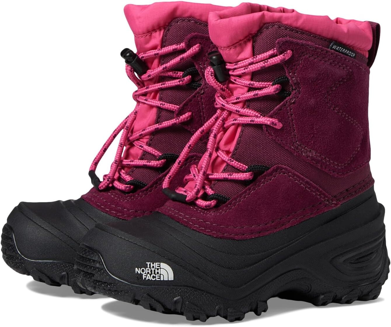 

Зимние ботинки Alpenglow V Waterproof The North Face, цвет Boysenberry/TNF Black