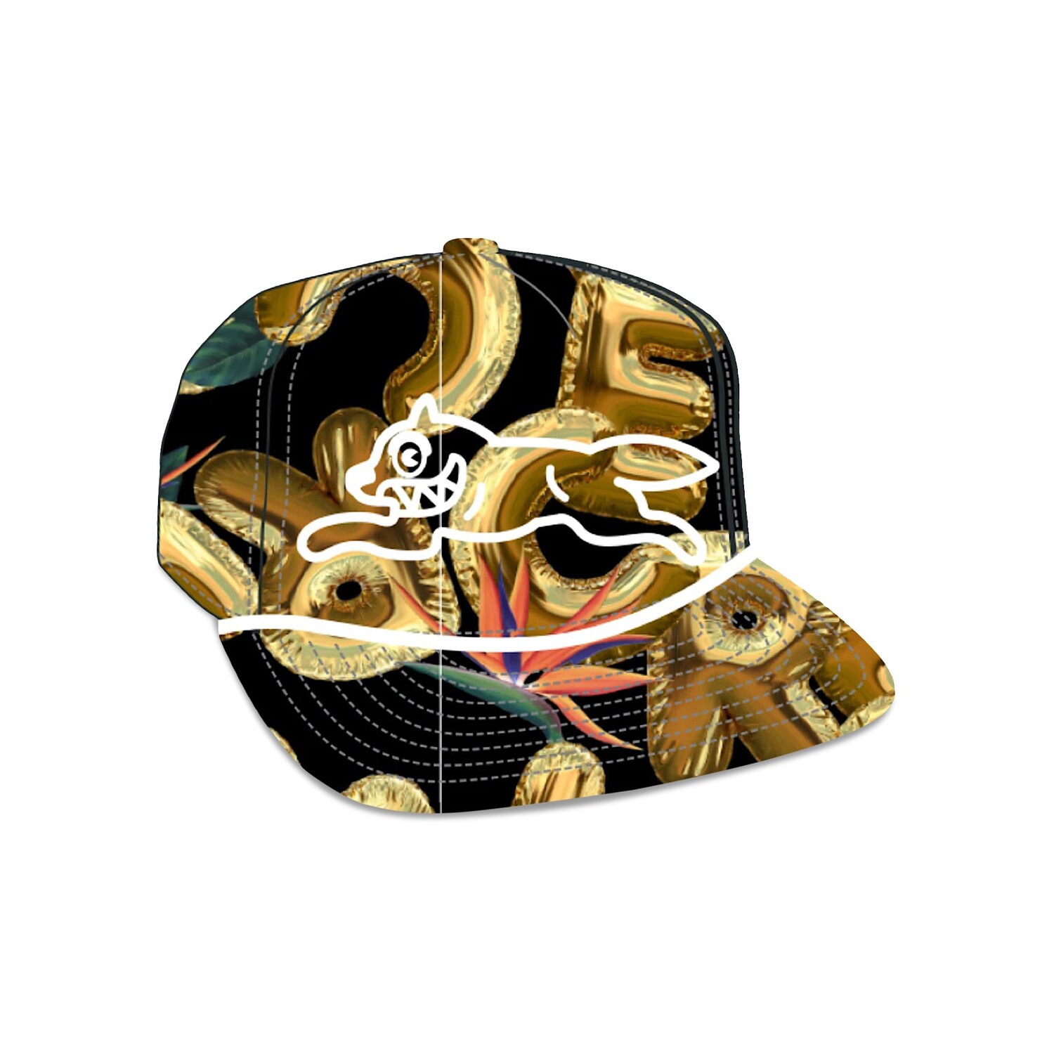 

Кепка Icecream Space Trucker, черная