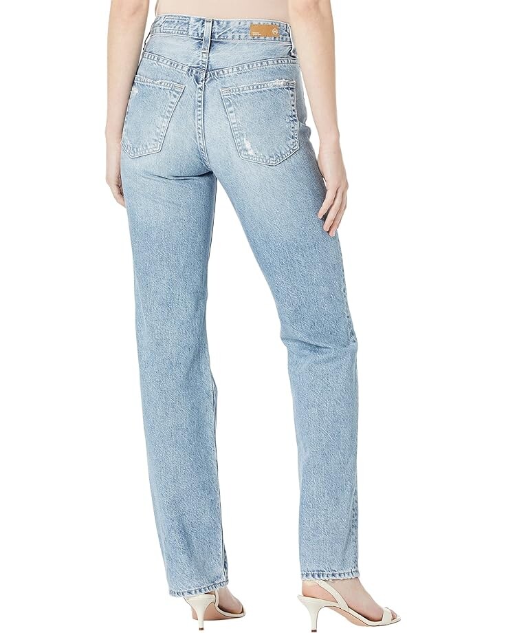 

Джинсы AG Jeans Alexxis Straight in Breeze, цвет Breeze