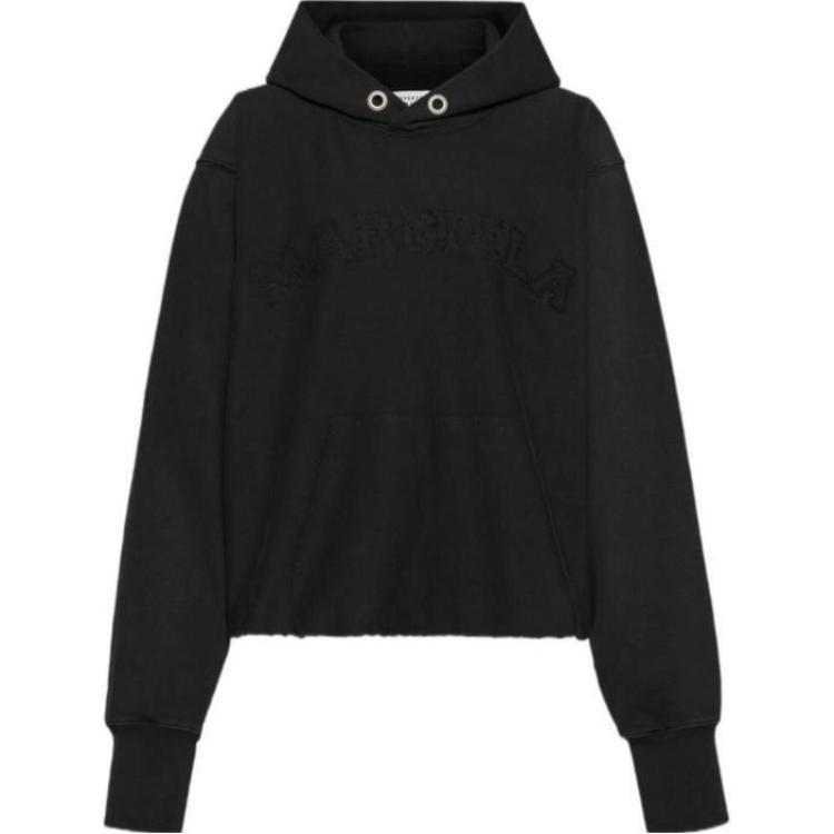 

Флисовая худи Maison Margiela, черная