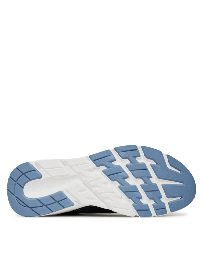 Кроссовки Modern Comfort Run Knit FM0FM05524 Tommy Hilfiger, синий — фото 4