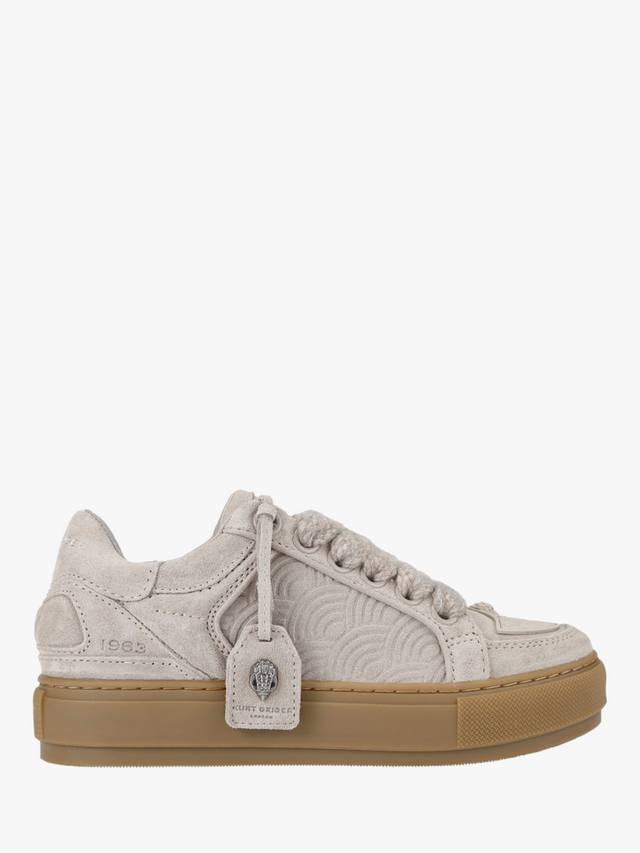 Тренеры Southbank Tag со шнурками Kurt Geiger London, Taupe