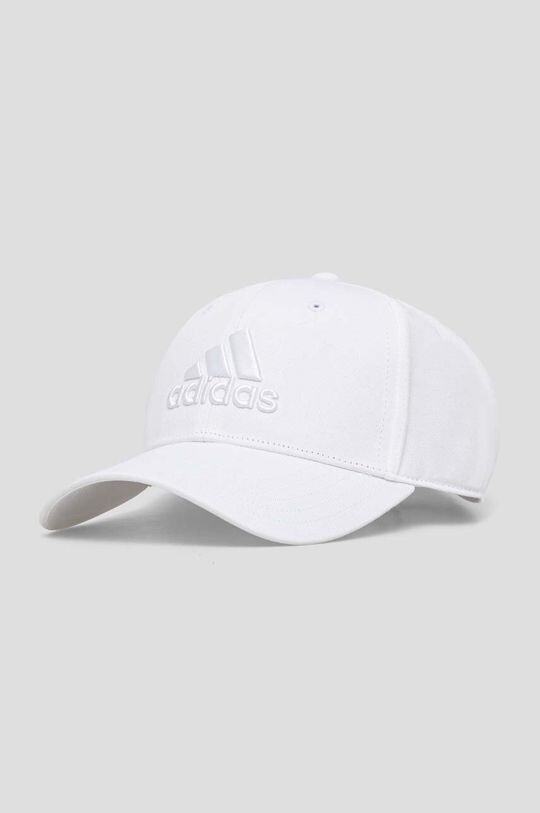 

Хлопковая бейсболка adidas, белый
