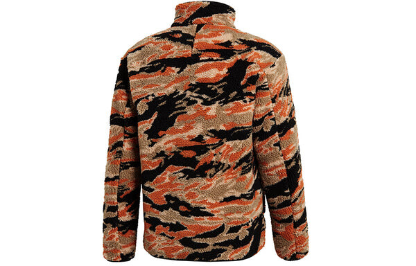 Куртка adidas Xplr Sherpa F Outdoor Sports Double Sided Jacket Red Colorblock, красный — фото 2
