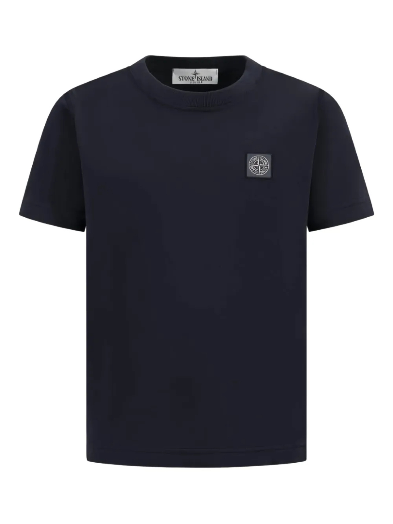 

Футболка с логотипом Stone Island Junior, синий