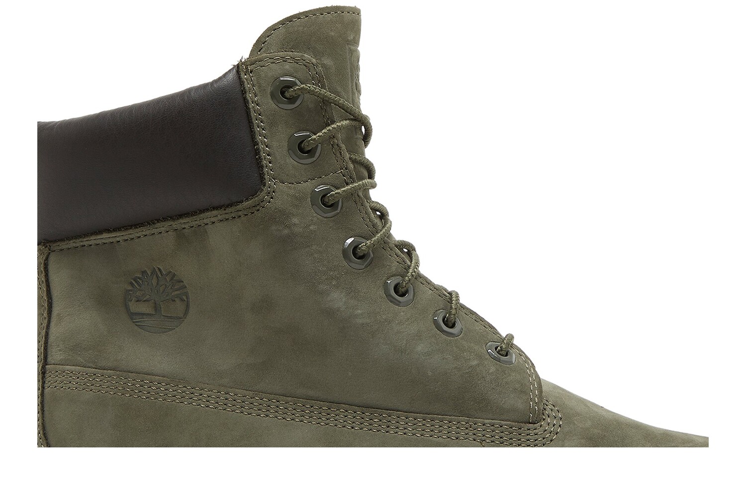 Ботинки Timberland Bee Line x Premium 6 Inch с резиновым носком, зеленый — фото 2