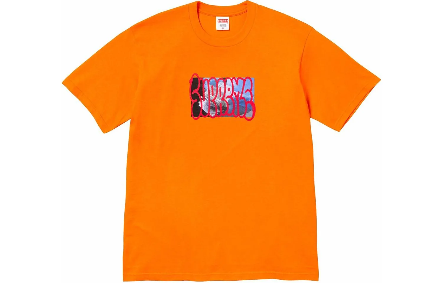 Футболка с принтом Payment Supreme, Orange/Orange