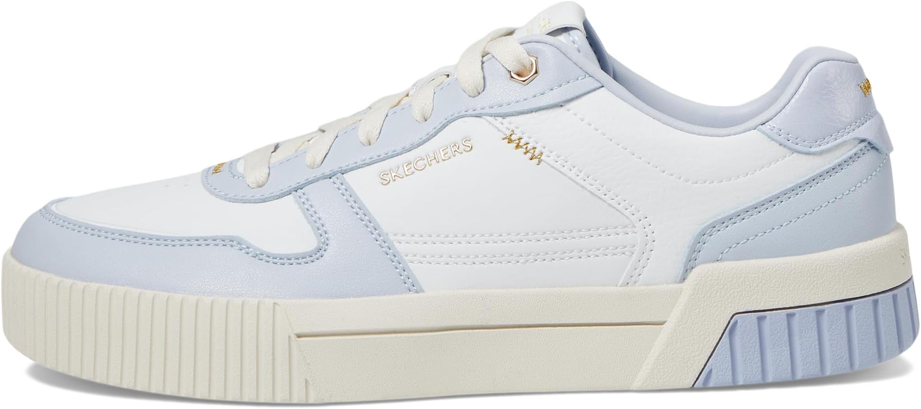 Кроссовки SKECHERS Jade - Best In Class, White/Blue — фото 4