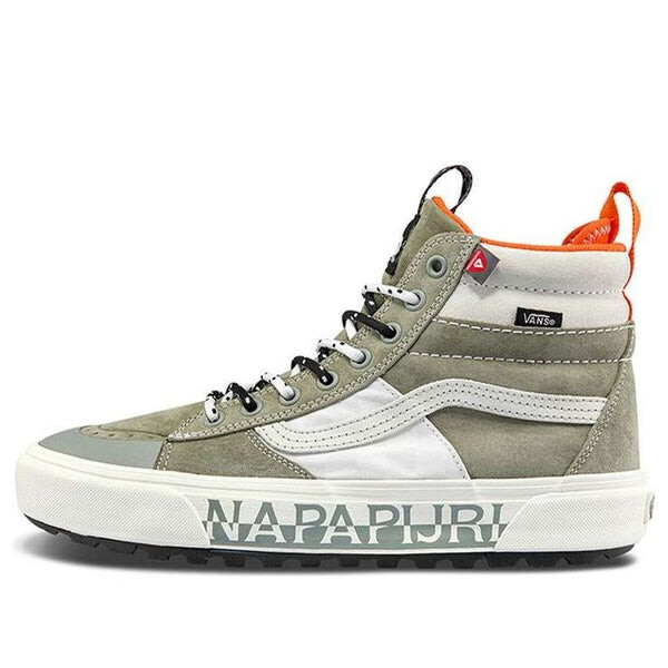 

Кроссовки napapijri x sk8-hi mte-2 'gray white' Vans, серый