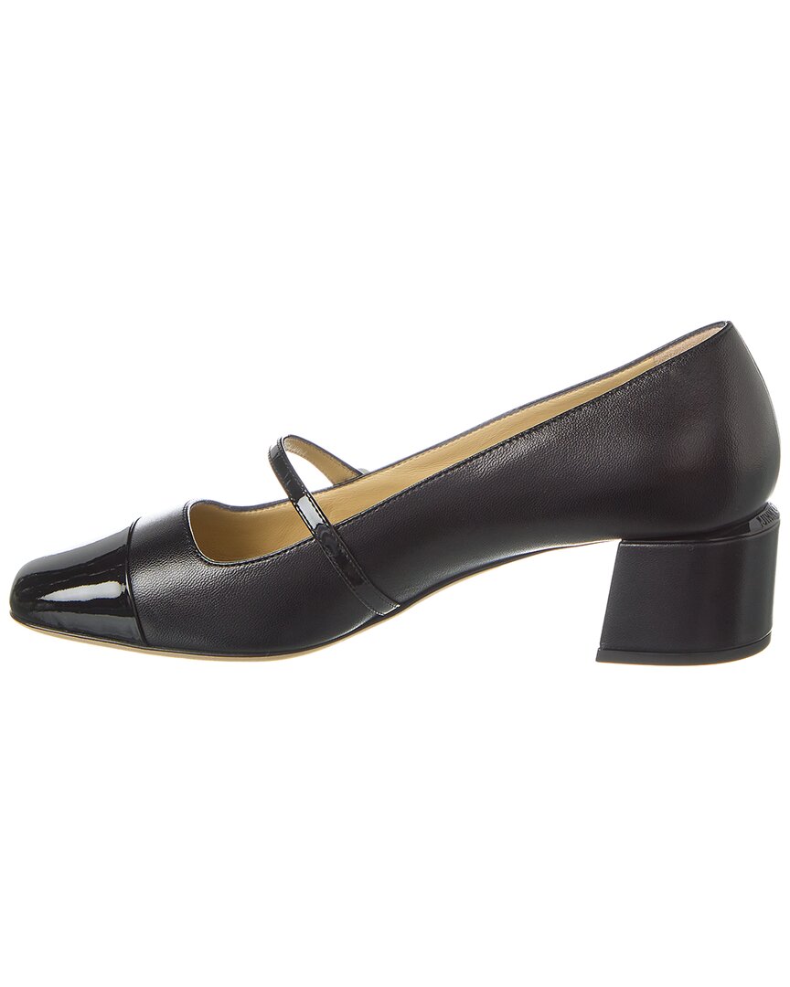 Туфли-лодочки Jimmy Choo Elisa 45 из кожи и лака, черный — фото 2