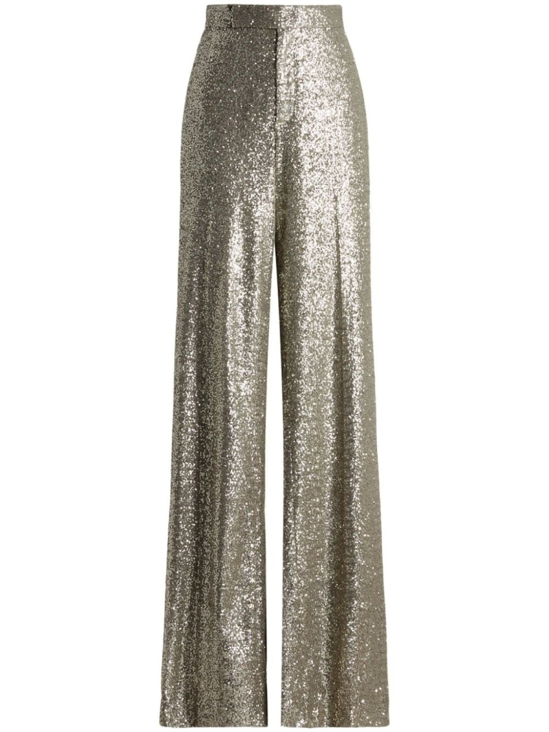 

Ralph Lauren Collection брюки Welles с пайетками, металлик