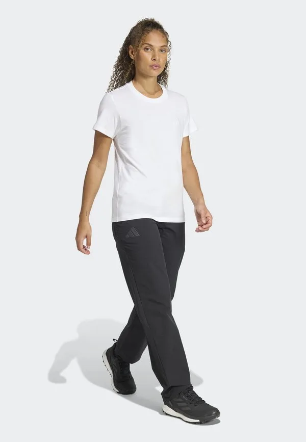 Футболка с графическим принтом terrex в виде гор Adidas Terrex, White — фото 2