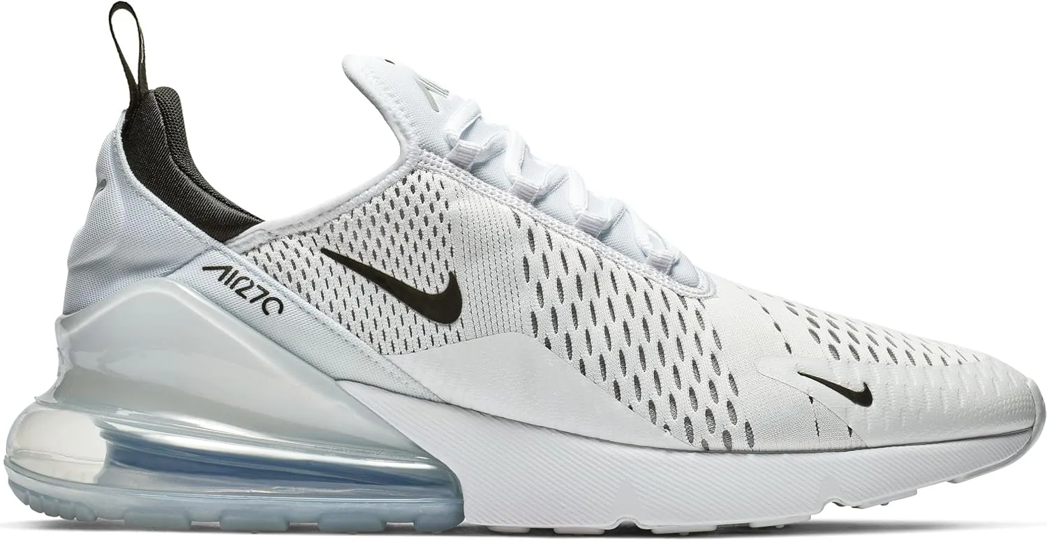 Мужские низкие кроссовки Nike Air Max 270, белый — фото 4