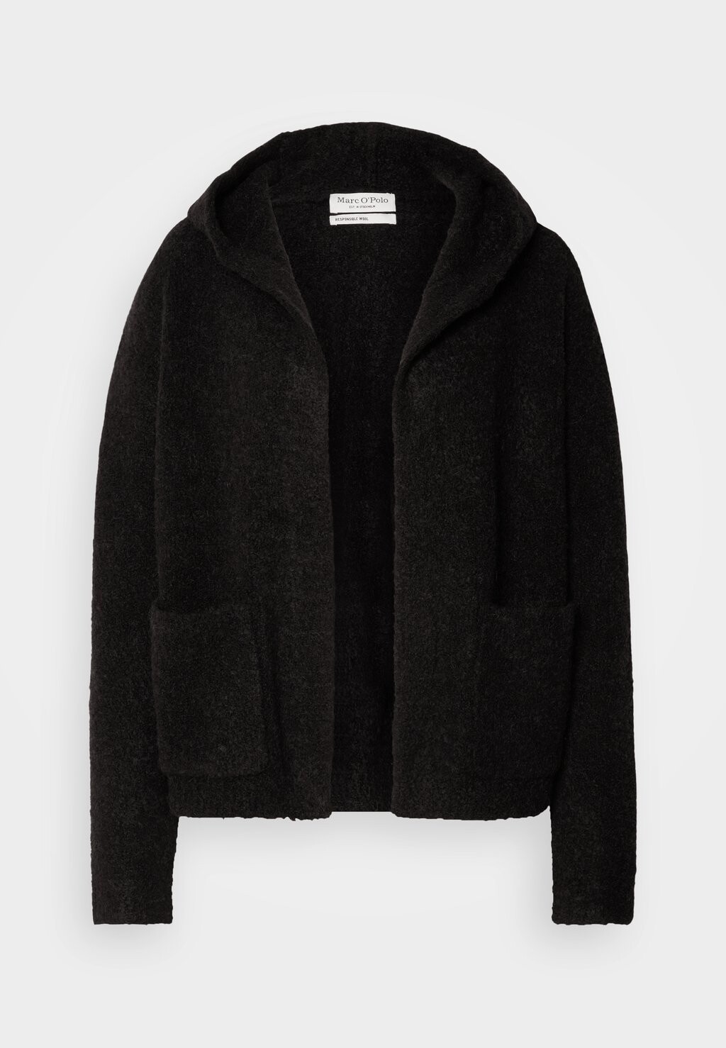 

Кардиган CARDIGAN LONGSLEEVE HOOD Marc O'Polo, черный