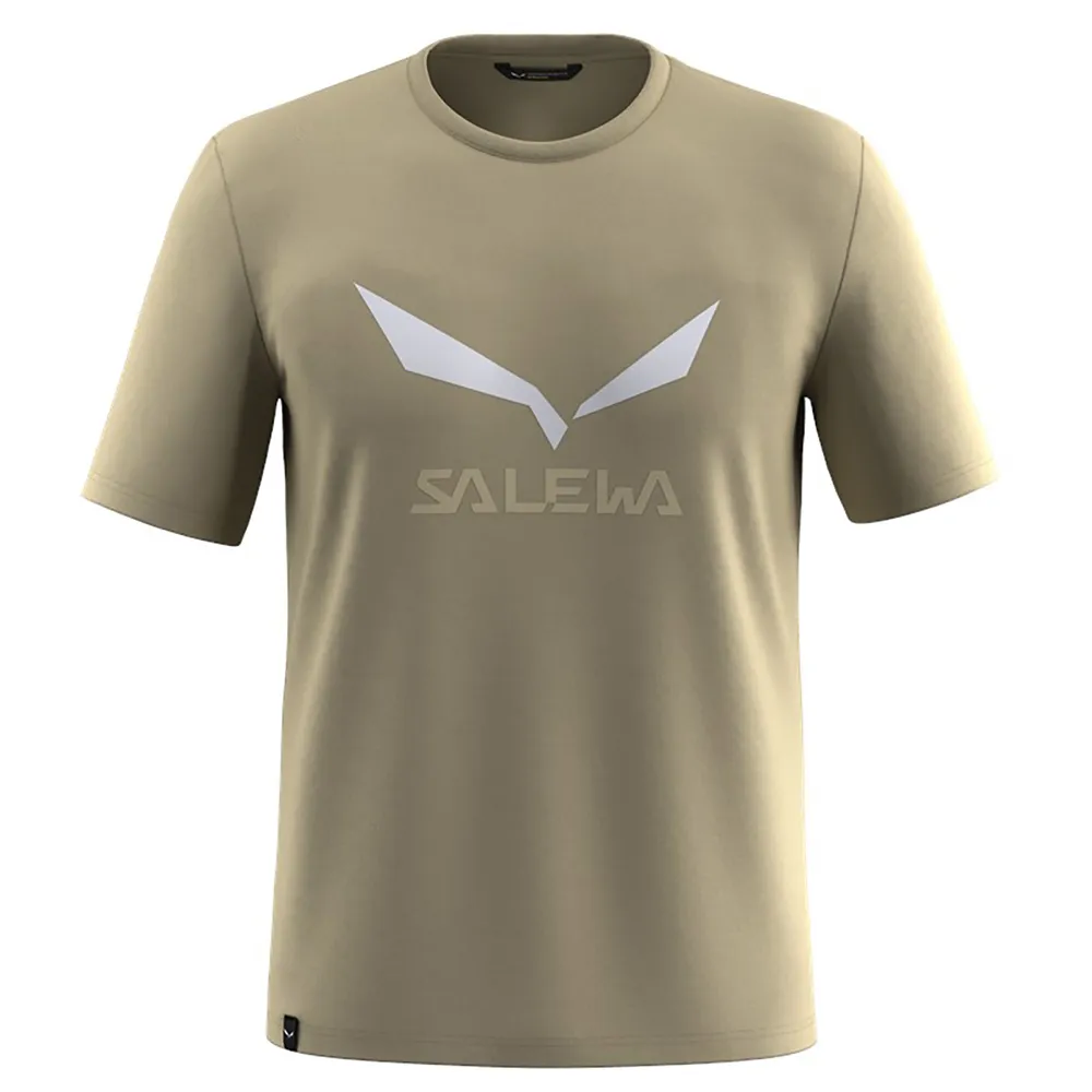 

Футболка с коротким рукавом Salewa Solidlogo Dry, зеленый