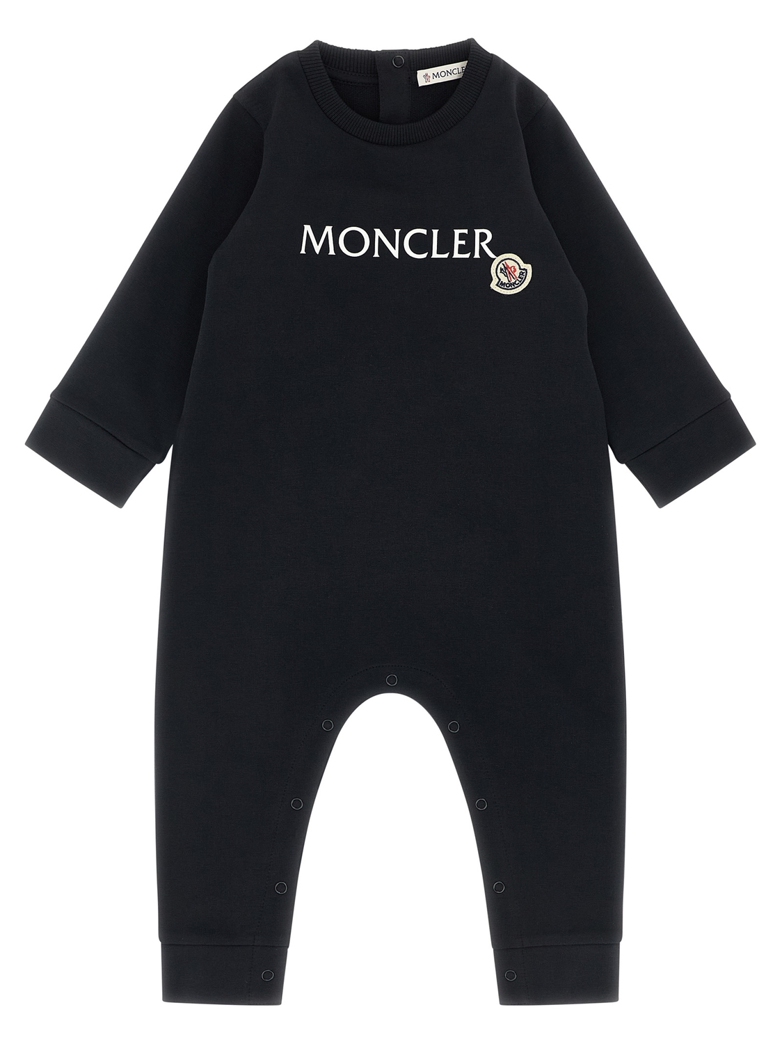 

Комбинезон с логотипом Moncler Enfant, синий
