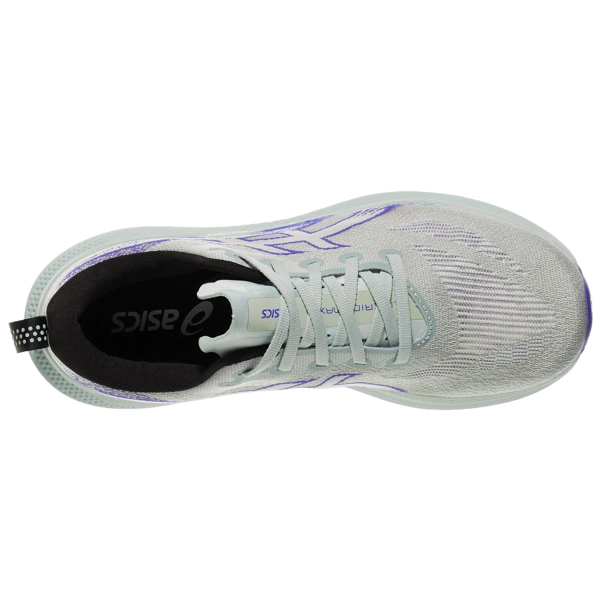 ASICS GLIDERIDE MAX 2 дышащие кроссовки для бега мужские Gray Green — фото 4