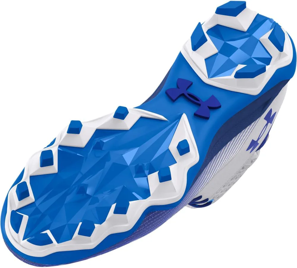 Мужские футбольные бутсы Under Armour Hammer 2.0 Mc, белый — фото 3