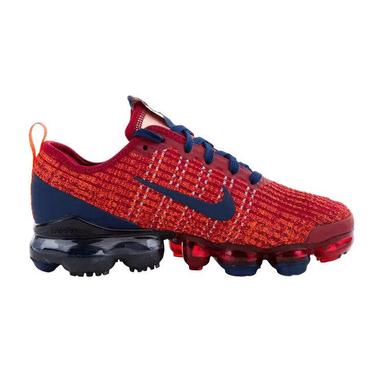 

Кроссовки Air VaporMax Flyknit 3 GS 'Noble Red Blue', красный