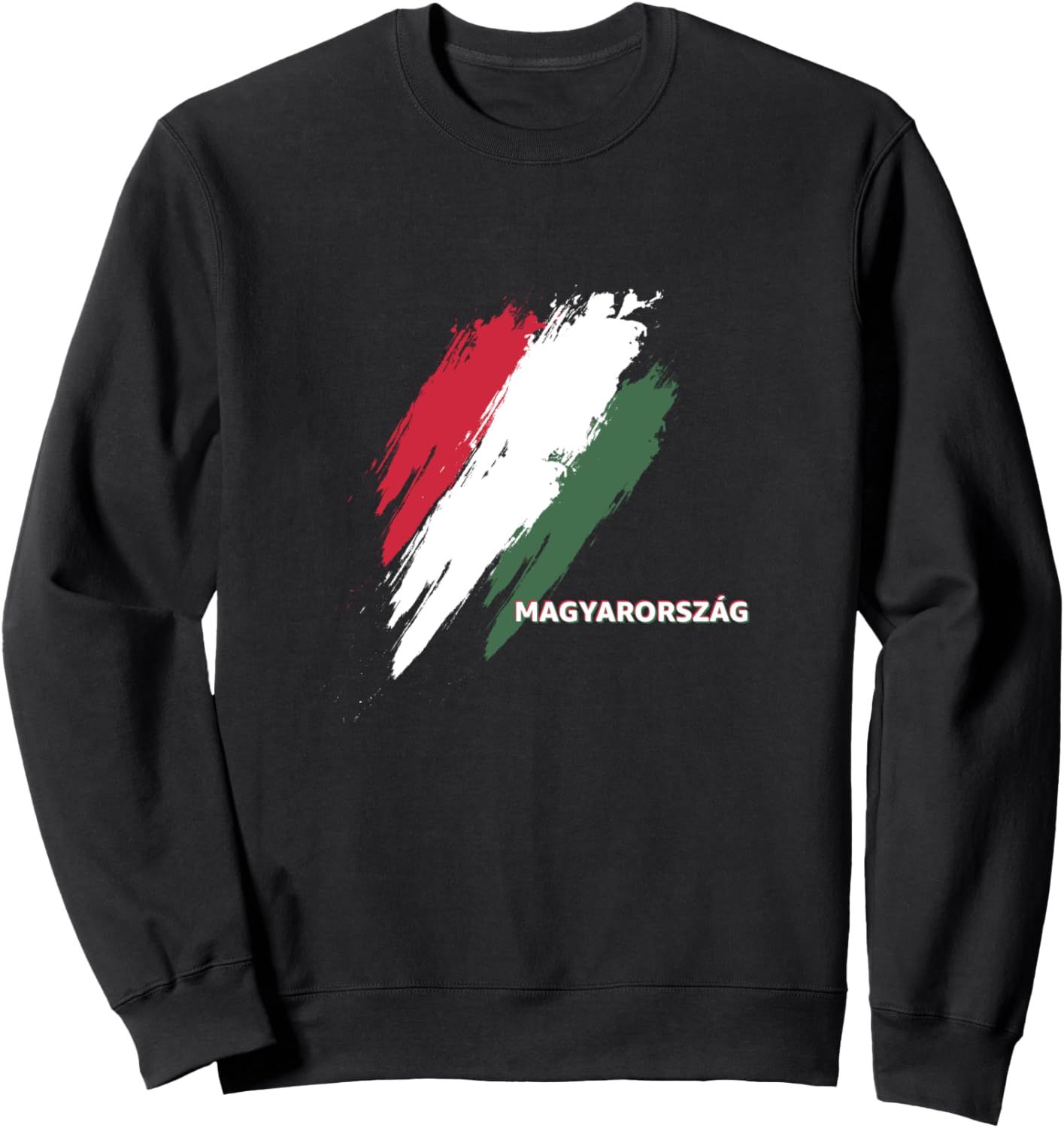 

Толстовка с флагом Венгрии Hungary, черный