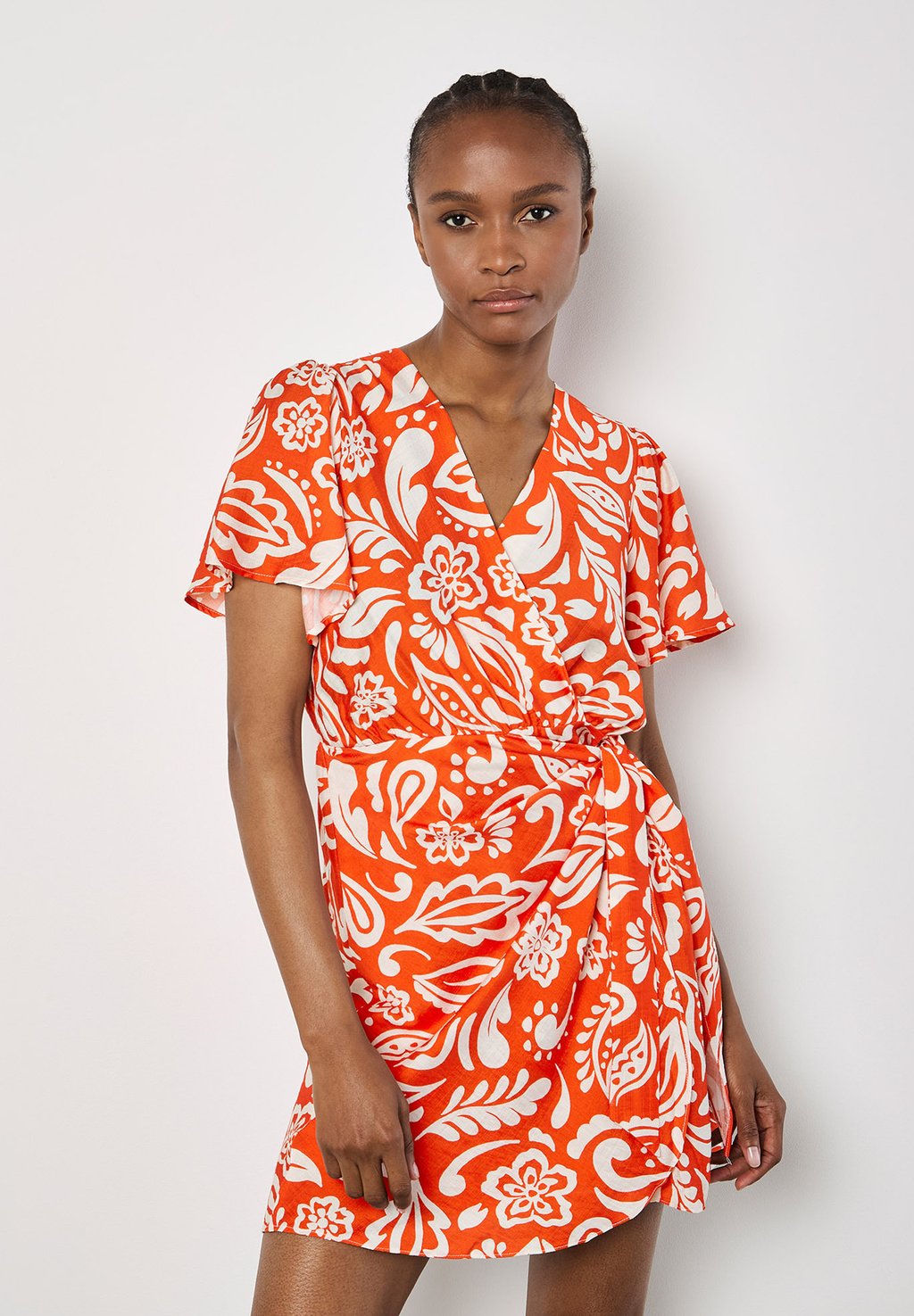 

Повседневное платье FLORAL PAISLEY Apricot, оранжевый