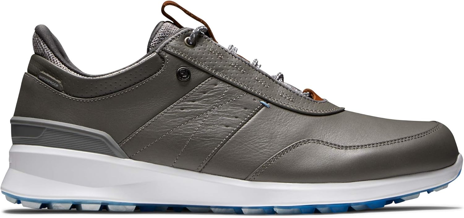 Кроссовки для гольфа FootJoy Stratos без шипов предыдущего сезона, серый — фото 2