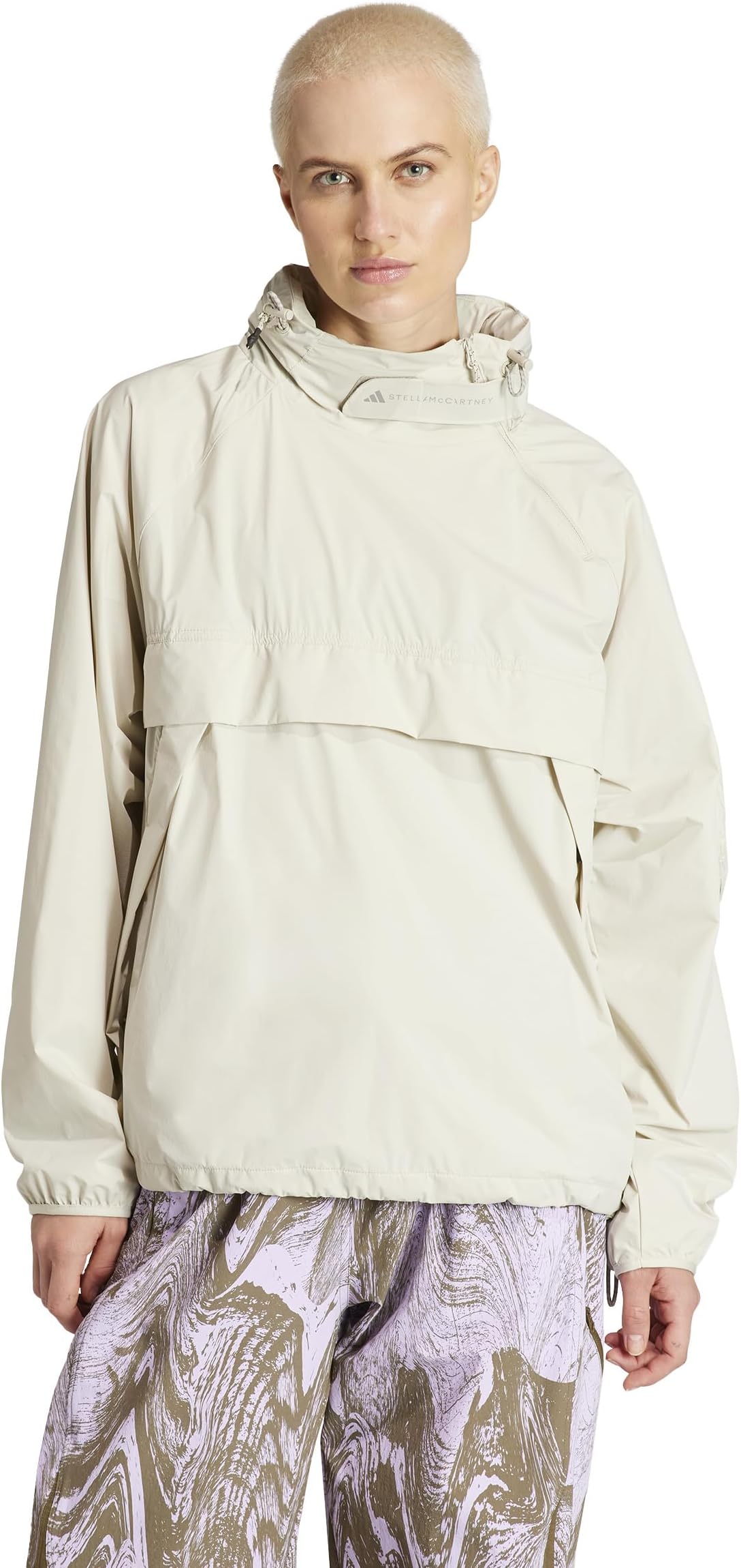 

Куртка adidas by Stella McCartney 1/2 Zip Mid Jacket IN2830, цвет Gobi