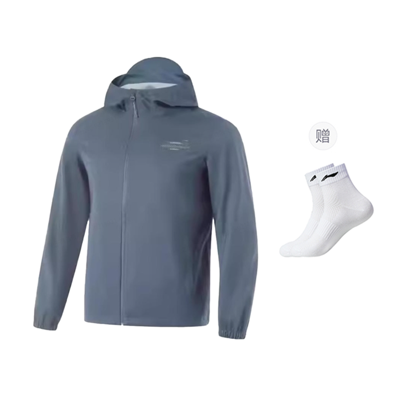 

Куртка Li-Ning мужская серо-голубая