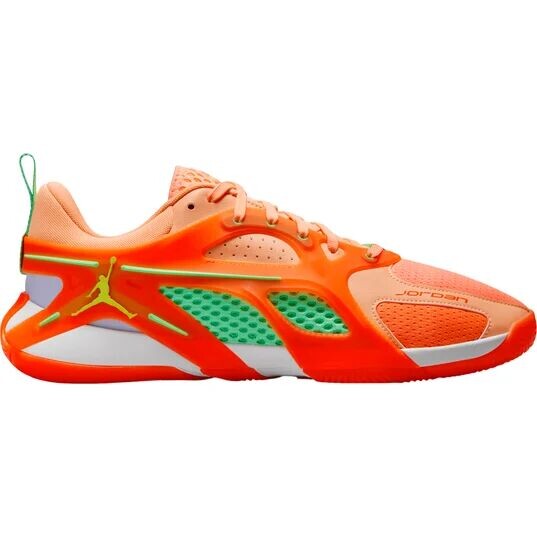 

Баскетбольные кроссовки Jordan Heir, цвет Orange/Geistergrün/Hyper Purpur