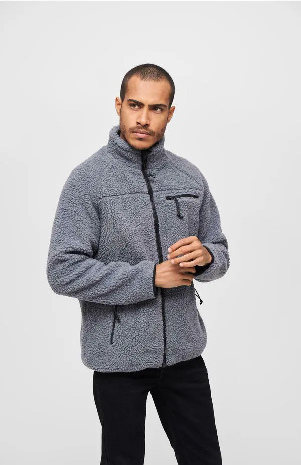 Куртка из плюшевого мишки Brandit, Anthracite