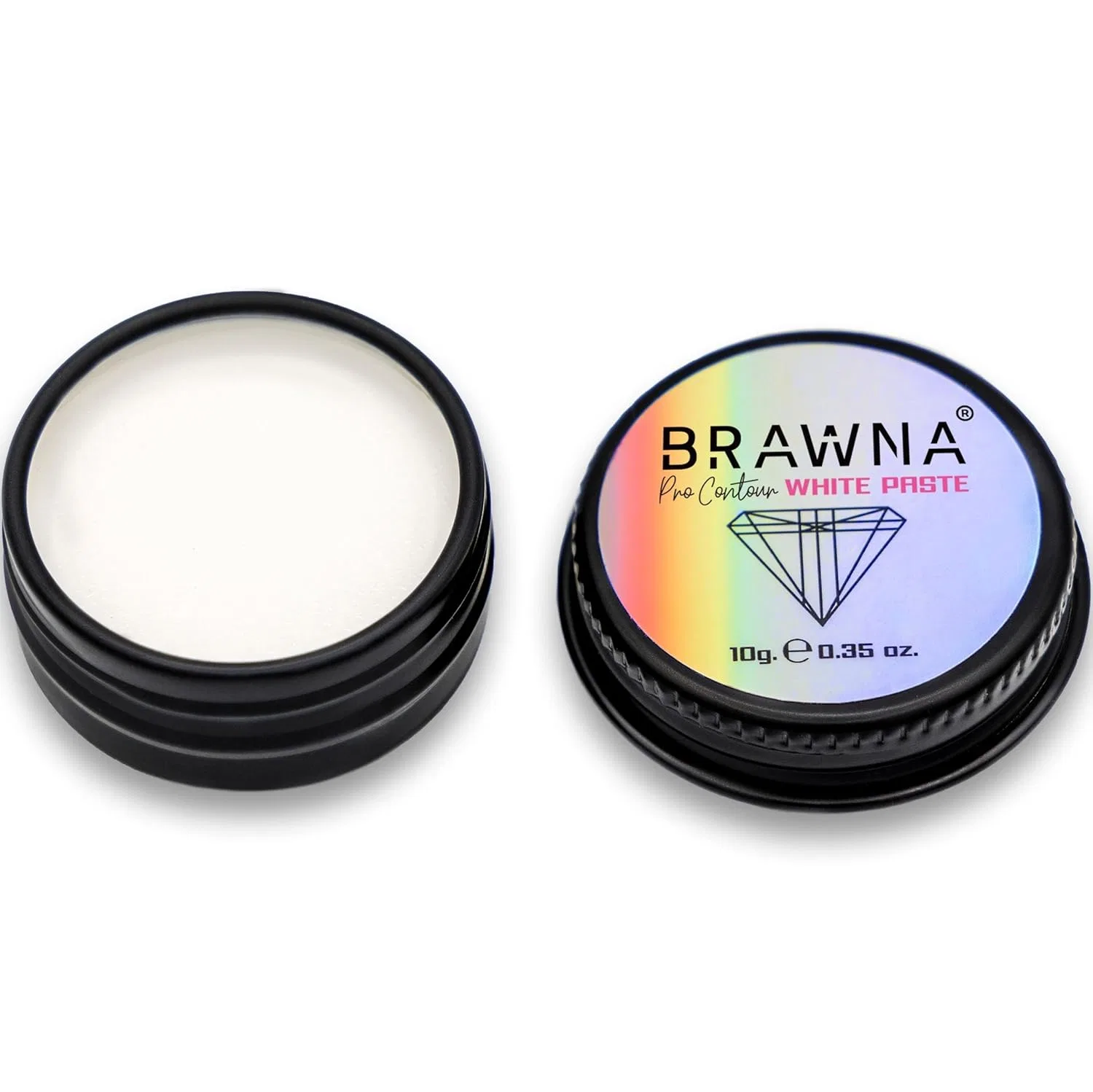 Белая паста для разметки бровей BRAWNA Pro Brawna, White Mapping Paste