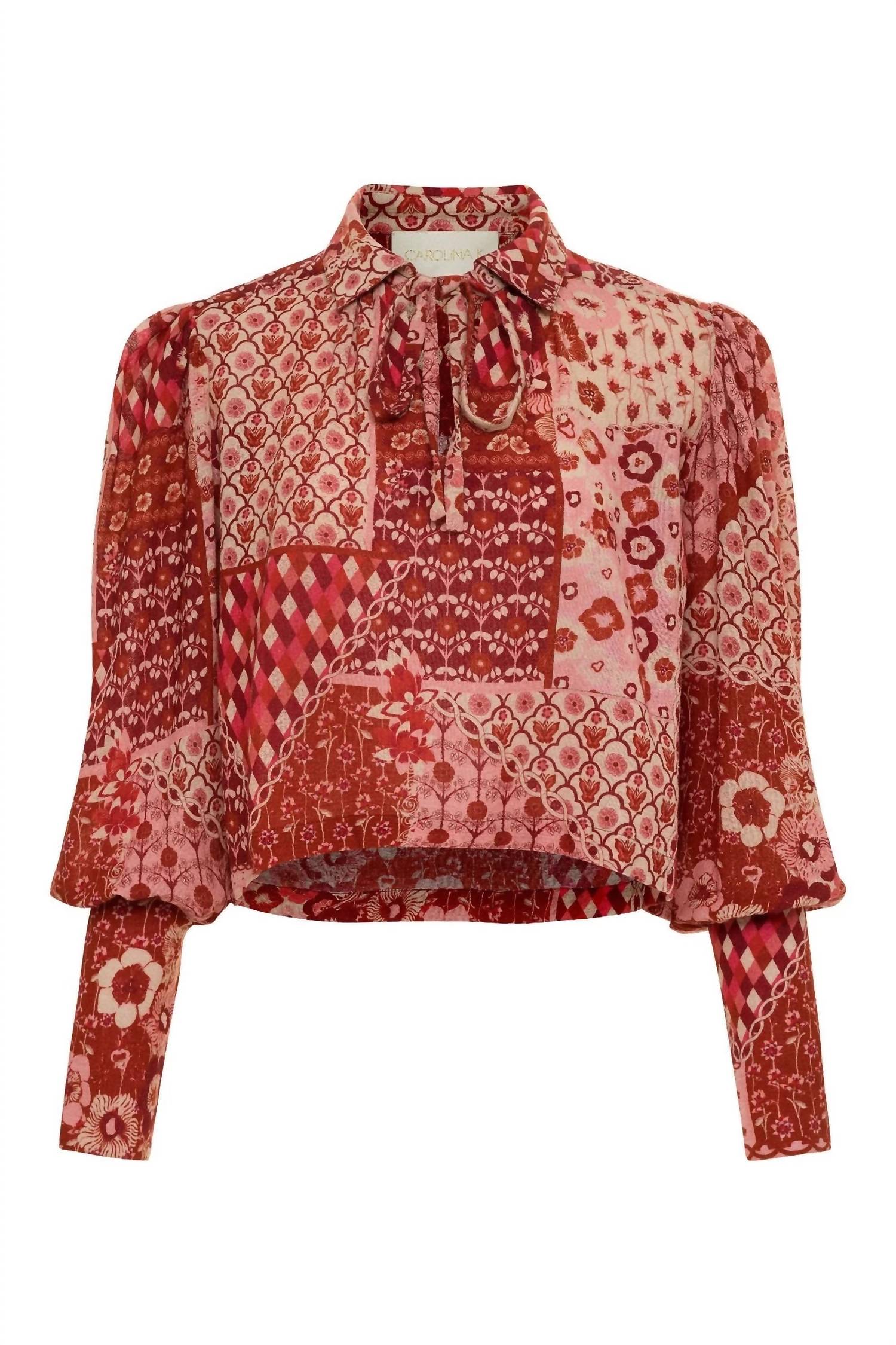 

Блуза Elis в миксе с букетом роз CAROLINA K, цвет mix bouquet rose