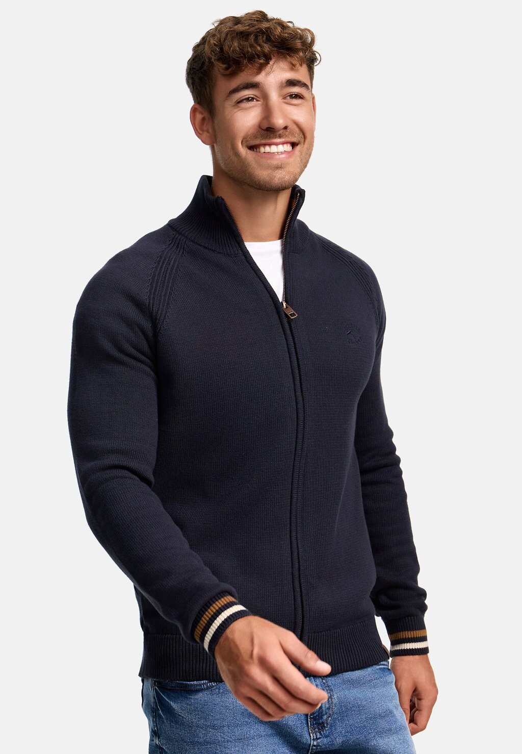 

Кардиган INARUTEMIA INDICODE JEANS, темно-синий