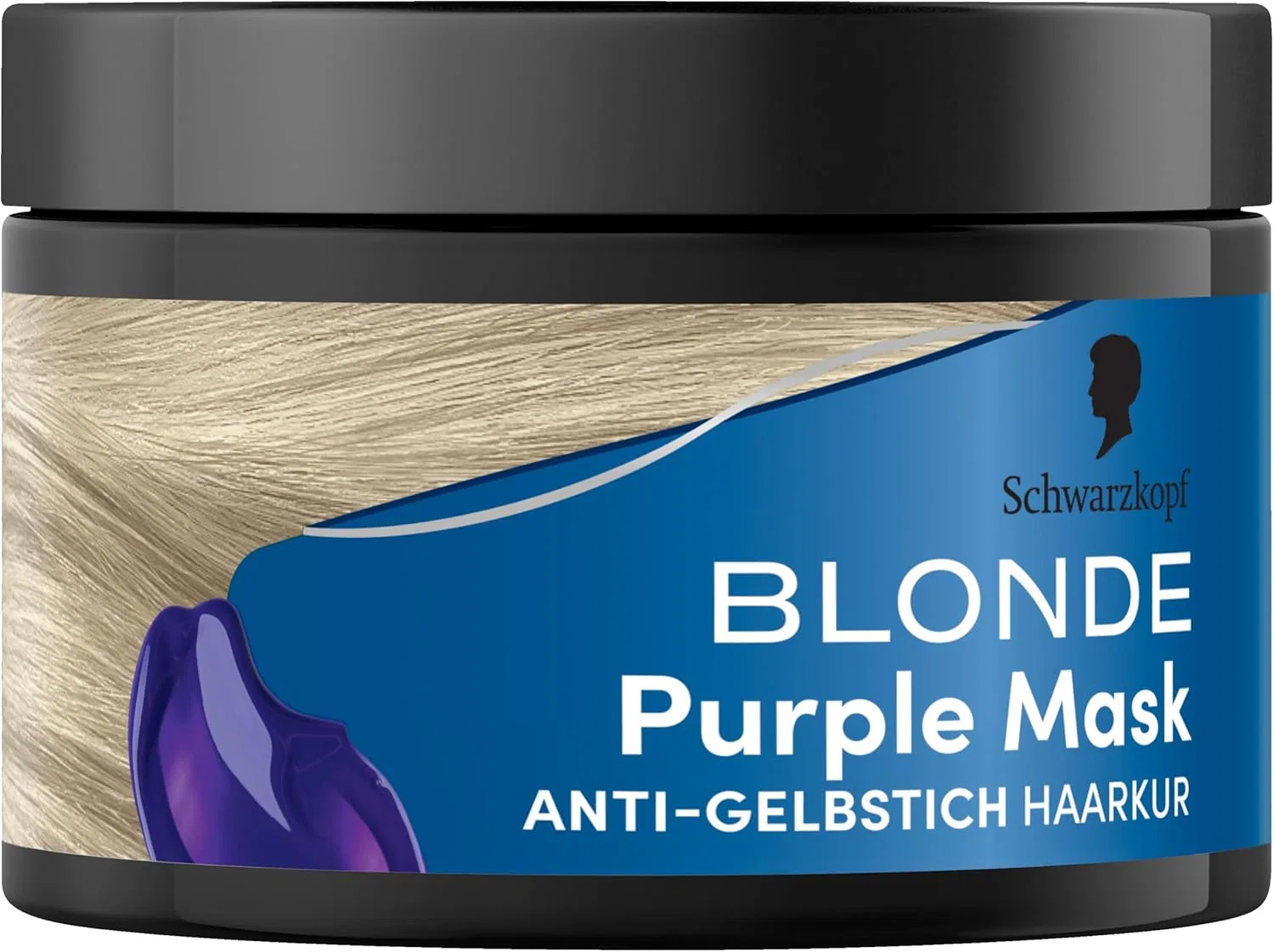 Фиолетовая маска Schwarzkopf Blonde Purple Mask с кокосовым маслом Blonde, Purple Mask