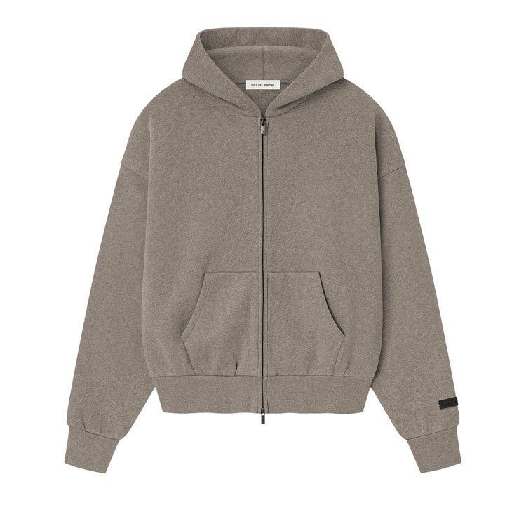

Худи Fear of God Essentials Classic Fleece Zip-Up Hoodie, Homestead Heather