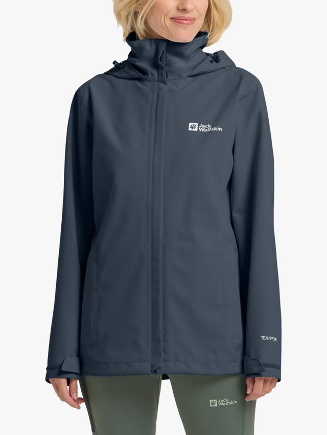 

Женская куртка tempset texapore core 2l Jack Wolfskin, цвет Midnight Sky