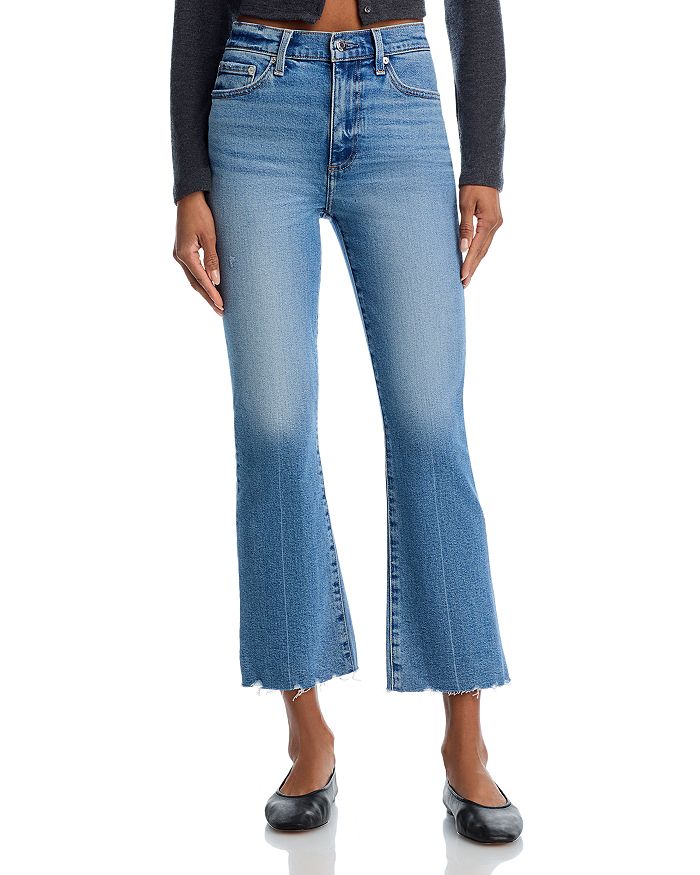 

Джинсы Lennon High Rise Crop Bootcut в стиле Rhythm Vintage Pistola, синий