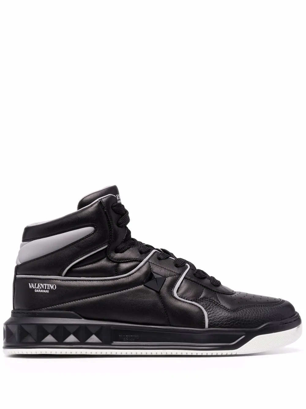 

Высокие кроссовки One Stud VALENTINO GARAVANI, черный