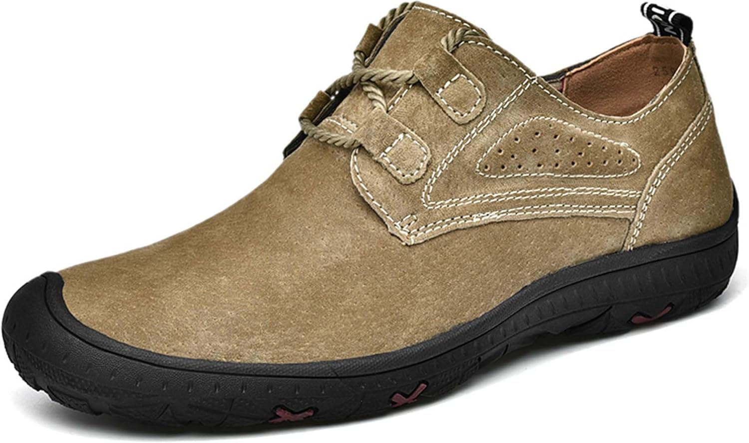 

Мужские походные кроссовки, повседневные сникеры, минималистичные, противоскользящие, удобные, плоская подошва, для работы, ходьбы, вождения, мокасины, для путешествий на открытом воздухе, внедорожного и альпинистского использования Generic, хак...