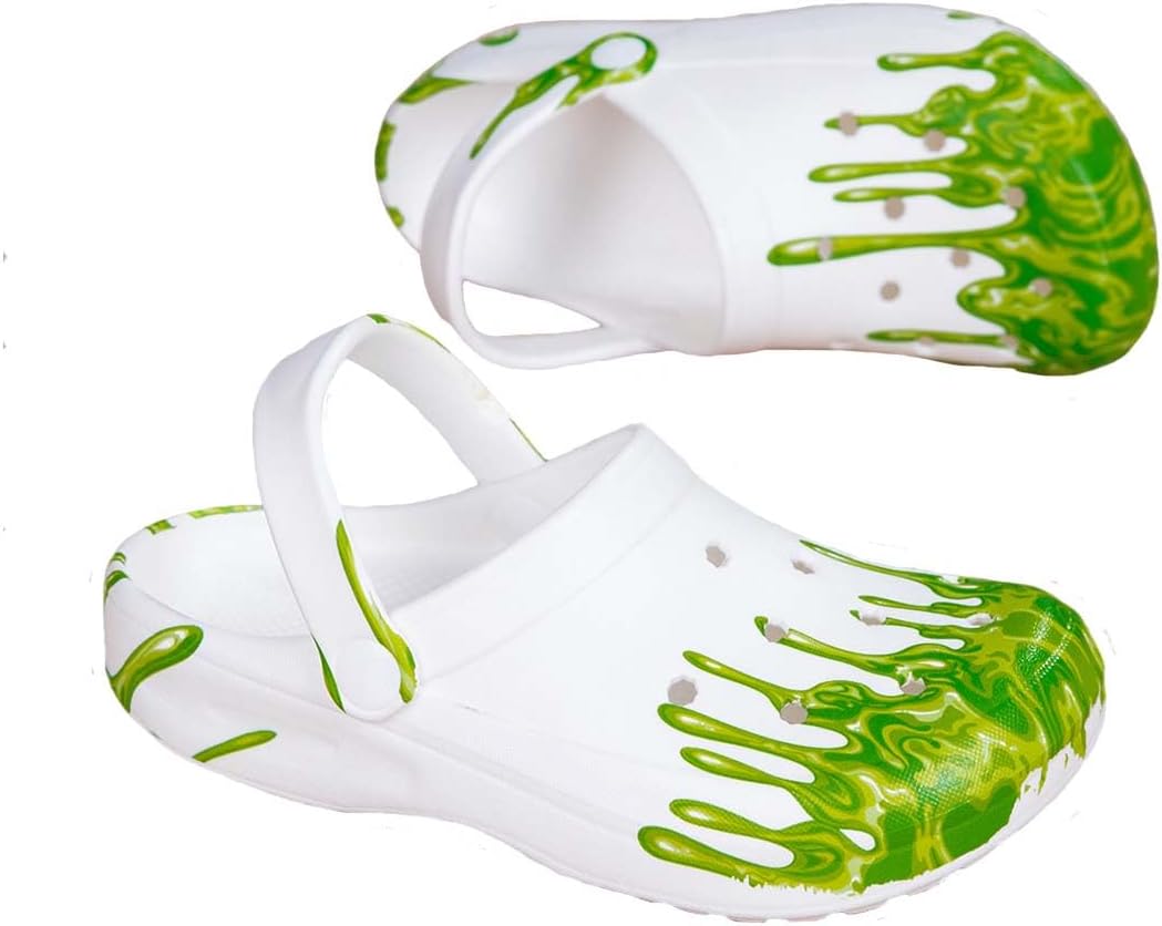 

Летние легкие дышащие быстро сохнущие садовые сандалии, пляжные шлепанцы, сабо и мюли HYDLONGR для мужчин и женщин, зеленый