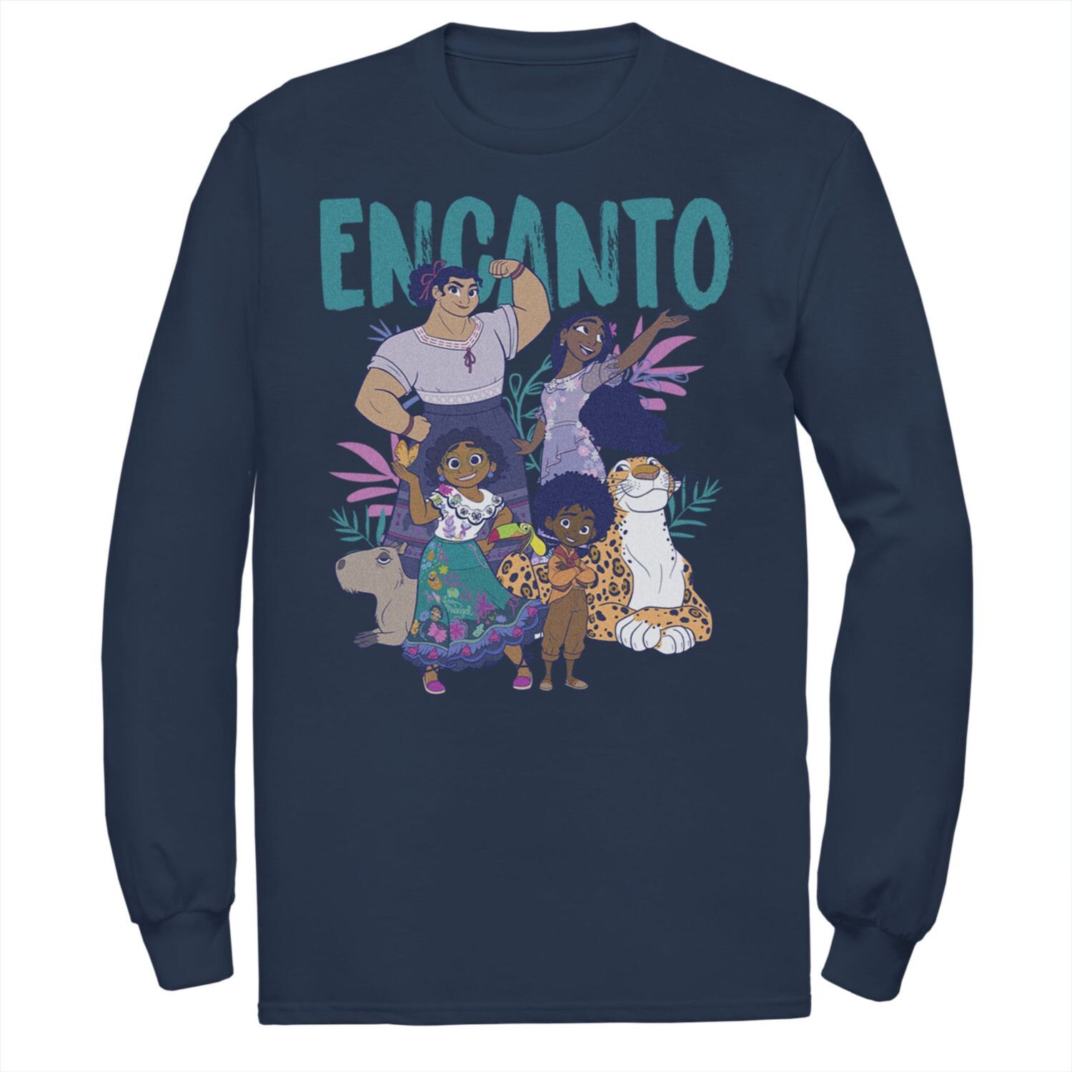 

Мужская футболка с логотипом Disney Encanto Group Portrait Licensed Character