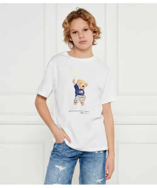 

Футболка Regular fit Polo Ralph Lauren, белый