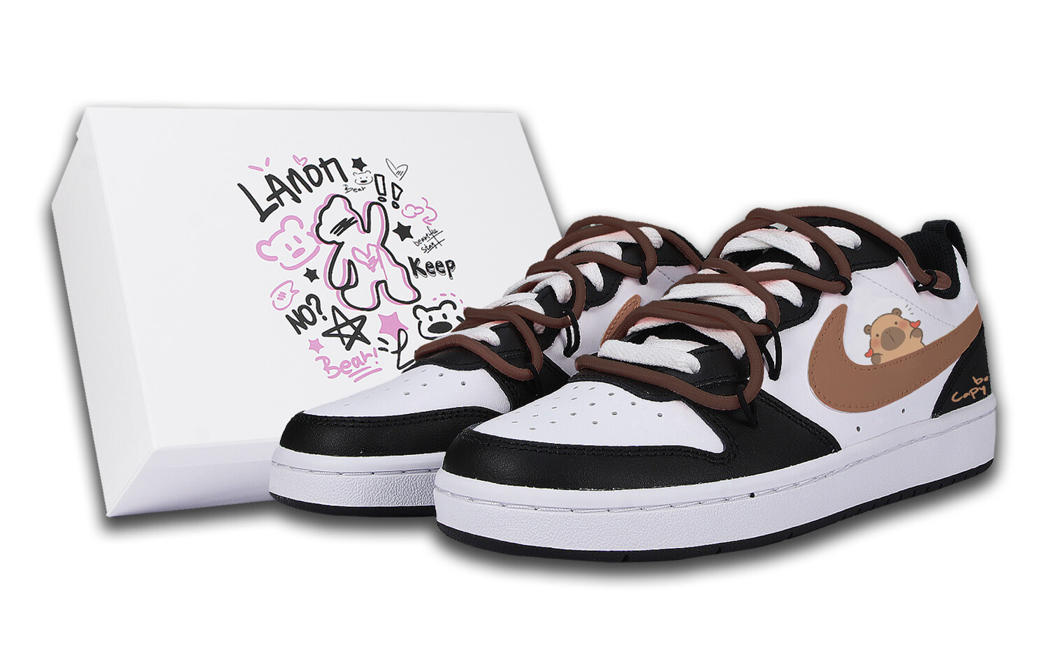 

Кроссовки Nike Court Borough Kids' Skateboarding Shoes Grade School