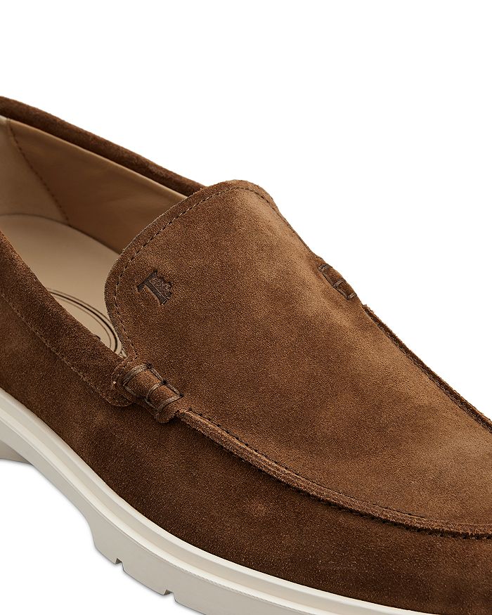 Мужские лоферы Pantofola Ibrido Estivo Tod's, коричневый — фото 4