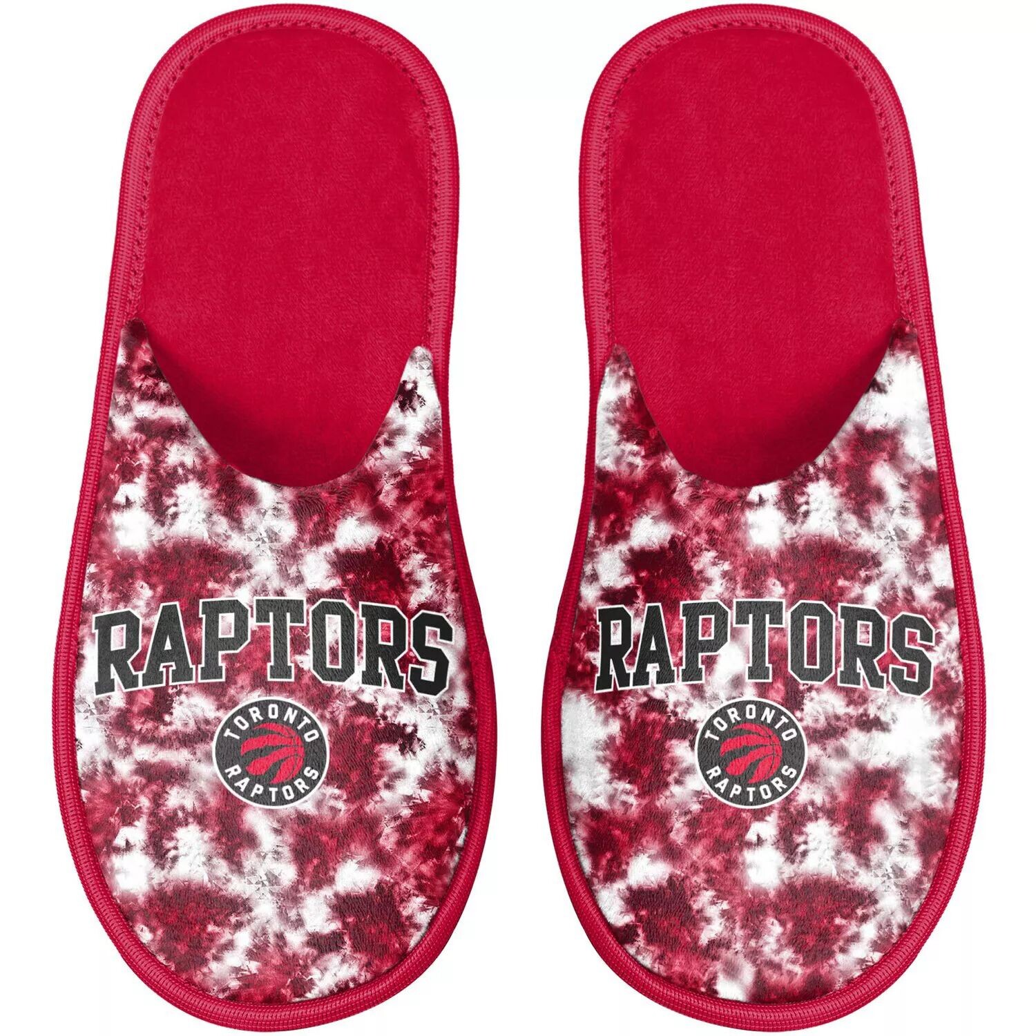 Женские тапочки с логотипом FOCO Toronto Raptors — фото 4