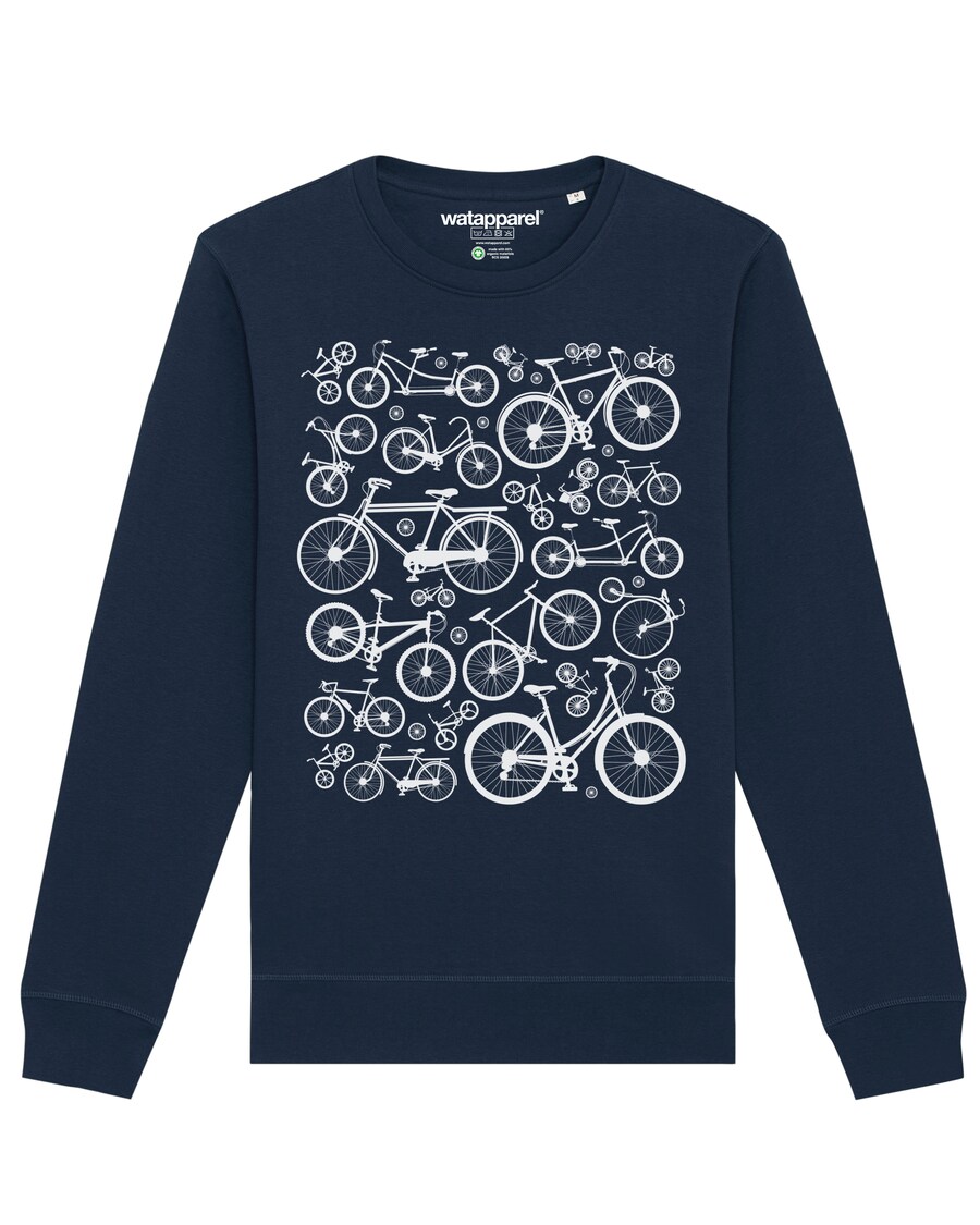 

Толстовка Watapparel Fahrräder, темно-синий