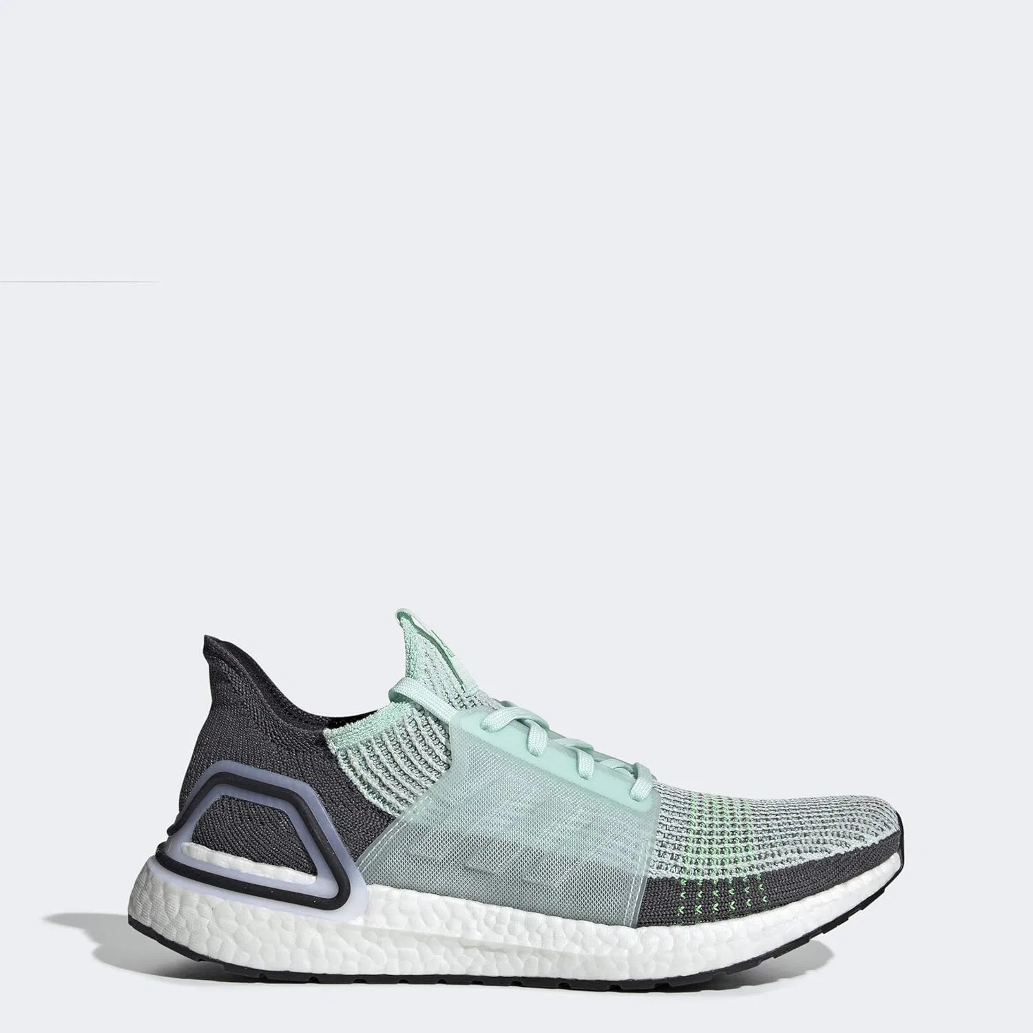 Мужские беговые кроссовки Adidas Ultraboost 19, Ice Mint Grey — фото 2