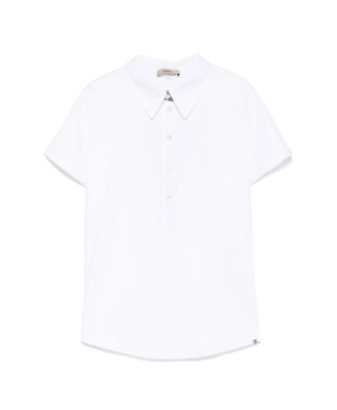 

Хлопковая рубашка поло Herno, белый