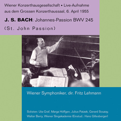 

CD диск Bach, J.S. / Graf / Vso / Lehmann: St John Passion