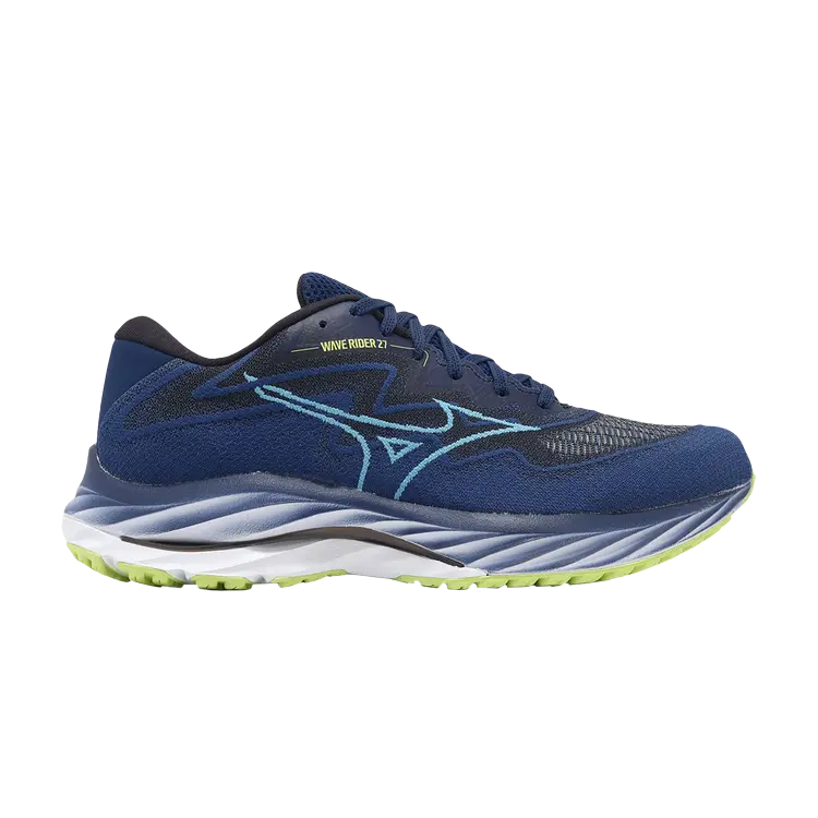 

Кроссовки Mizuno Wave Rider 27 SSW Super Wide, синий